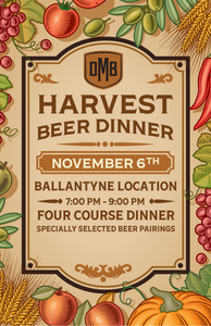 2025 Harvest Beer Dinner Ticket- Ballantyne