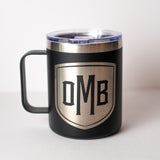 OMB Logo Insulated Travel Mug - Black
