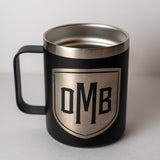 OMB Logo Insulated Travel Mug - Black