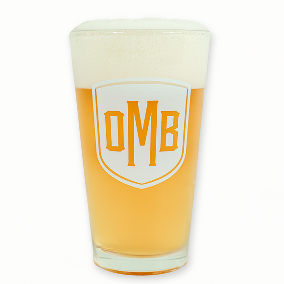 OMB Logo Shaker Pint