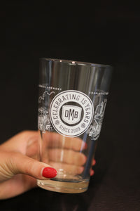 OMB 15th Anniversary Shaker Pint