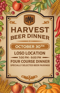 2025 Harvest Beer Dinner Ticket- LoSo