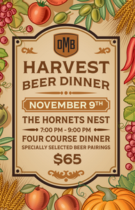 OMB Harvest Beer Dinner 2023
