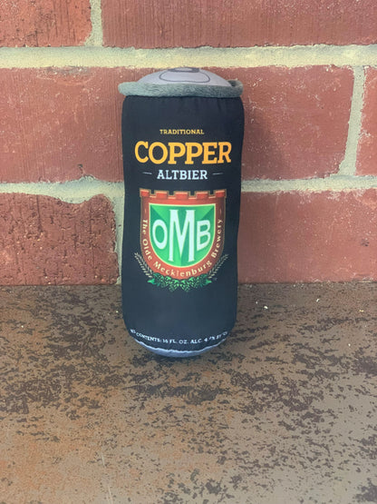 Plush Copper Can Dog Toy